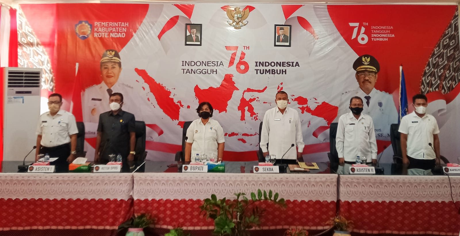 Hadiri Pembukaan Musrenbang Kabupaten Tahun 2022, Bupati Rote Ndao Sebut ALADIN, SARLIN, BASTIAN, BAGUS, ELKANA DAN SOPAN